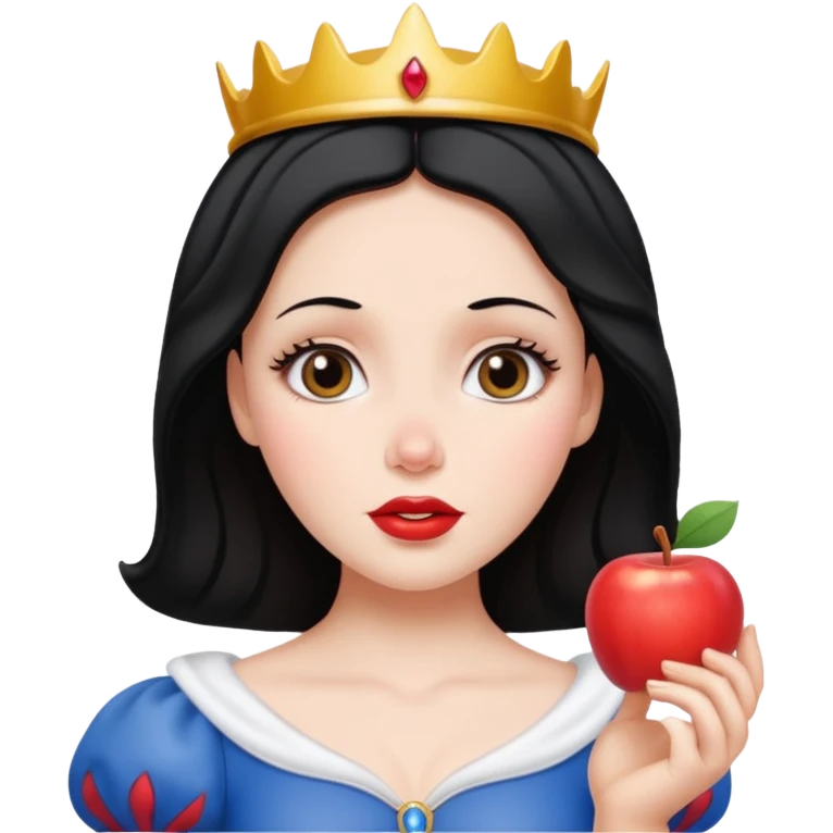 Snow white with penis emoji