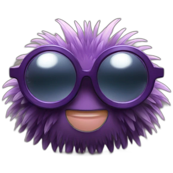 brown Venonat glasses emoji