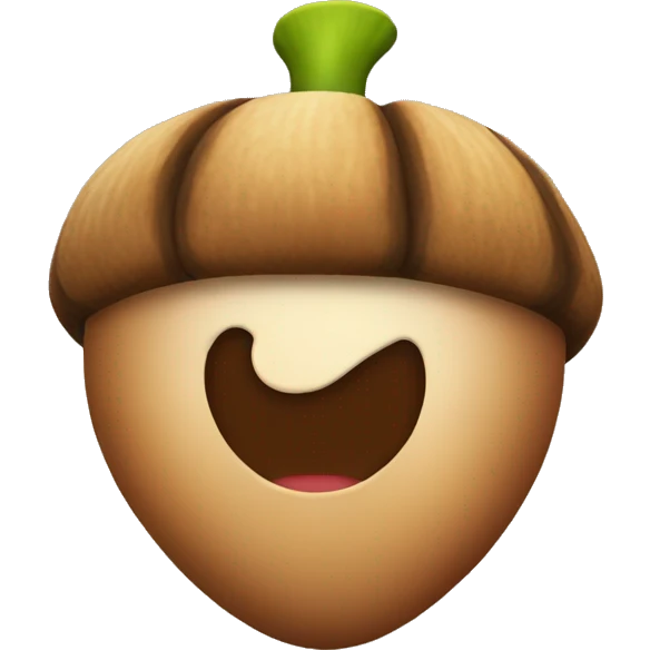 Acorn emoji