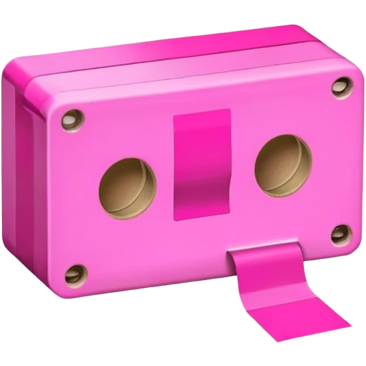Pink tape emoji