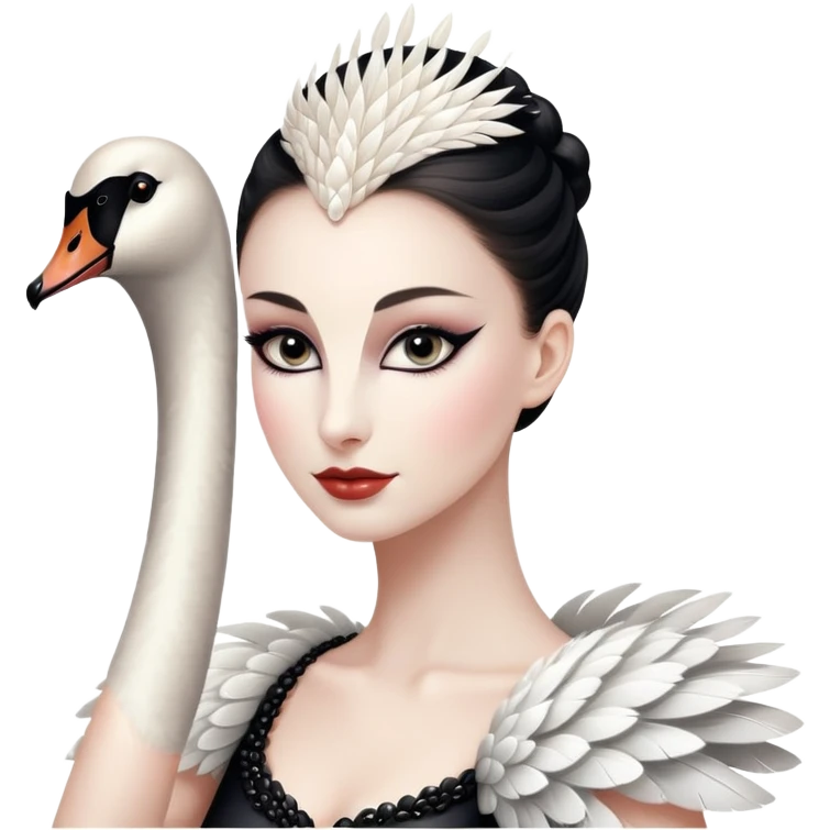 Black Swan emoji