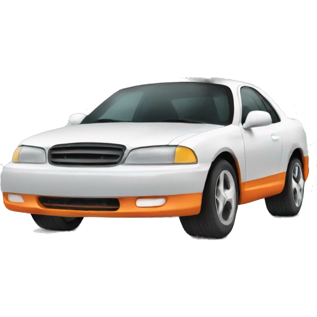 car smoking tires emoji