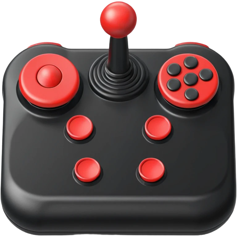retro joystick emoji
