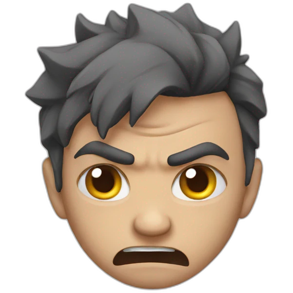 Angry emoji