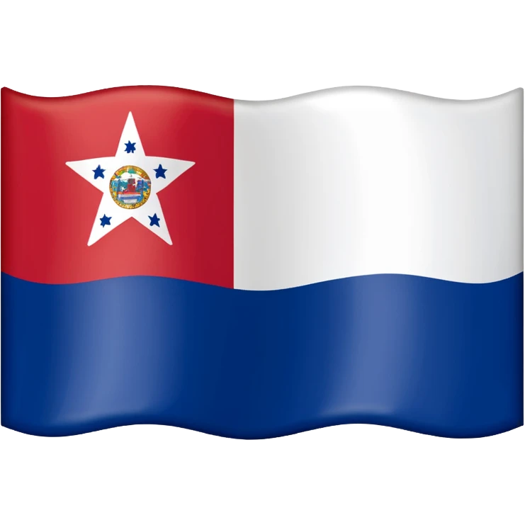 North Carolina state flag emoji