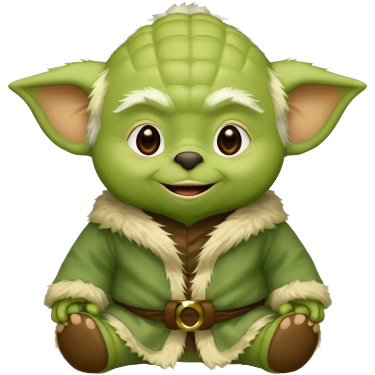 Yoda bear emoji