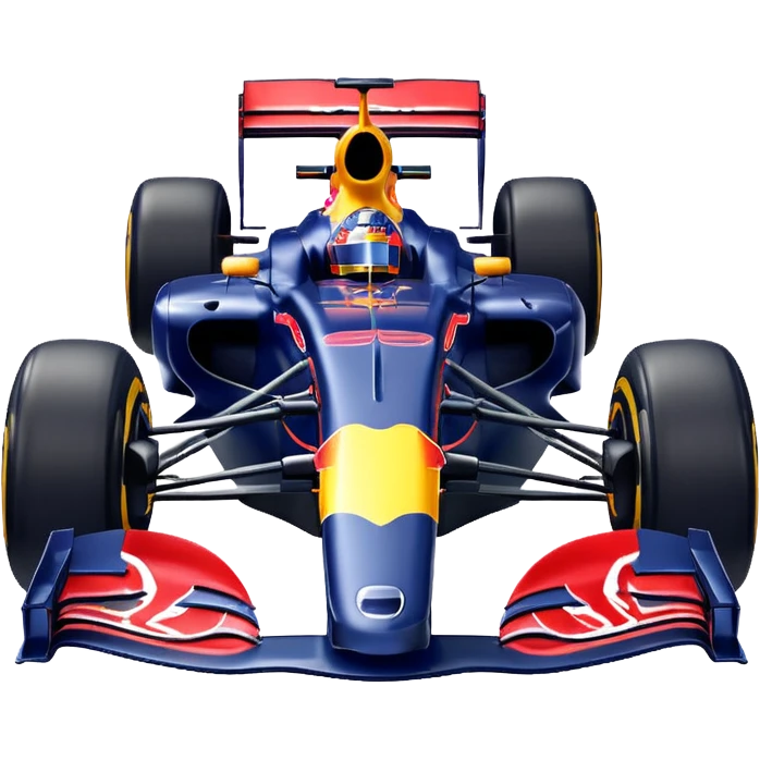 Red Bull F1 car driving emote emoji