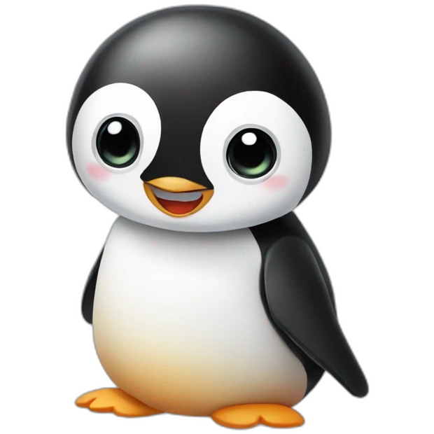 penguin and panda merged emoji