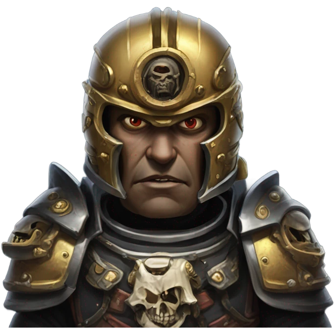 Lord Calgar head in Warhammer 40k emoji