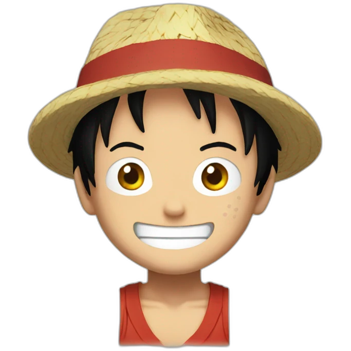 Luffy emoji