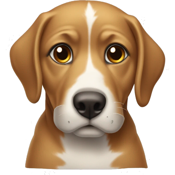 Şapklı köpek emoji