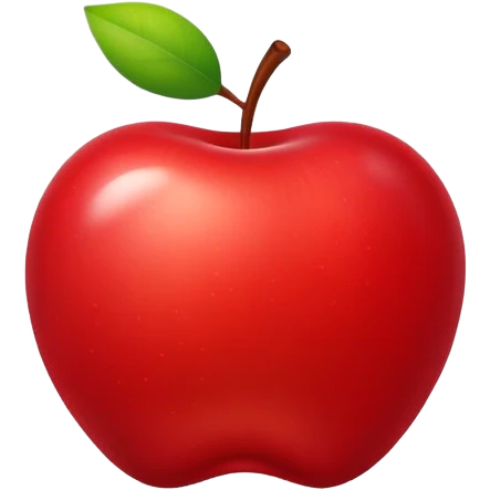 Minecraft apple emoji