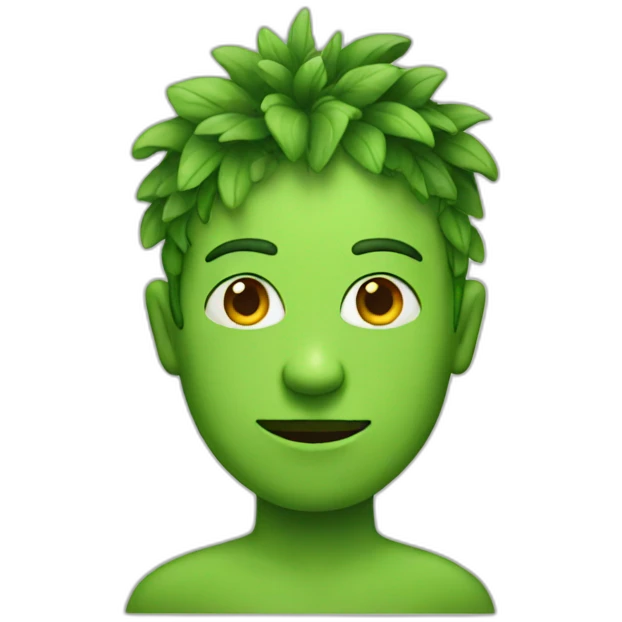 green person emoji