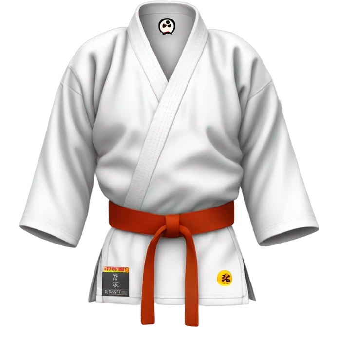 Karate outfit emoji