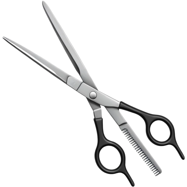  hairdressing scissors emoji
