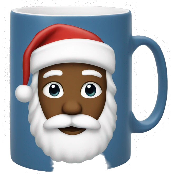 Santa mug emoji
