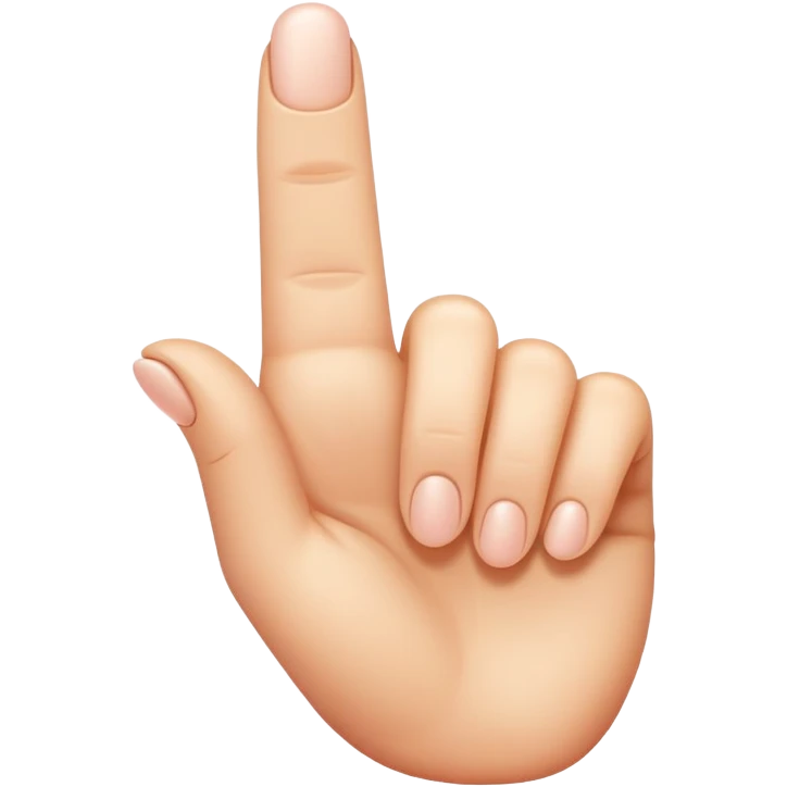 Finger emoji