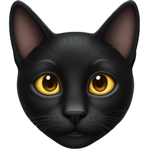black cat emoji