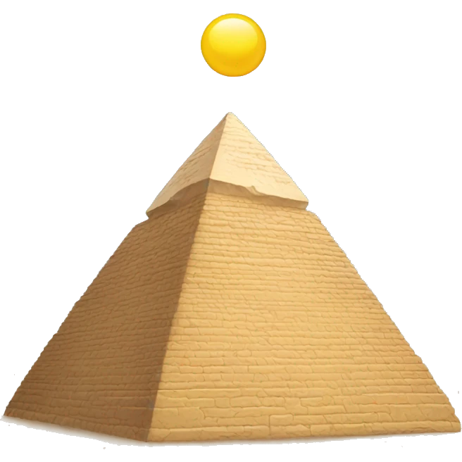 Pyramid emoji