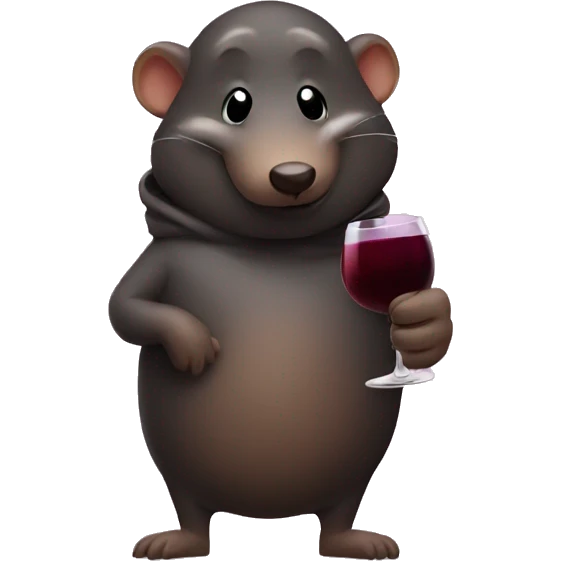 mole with wine emoji