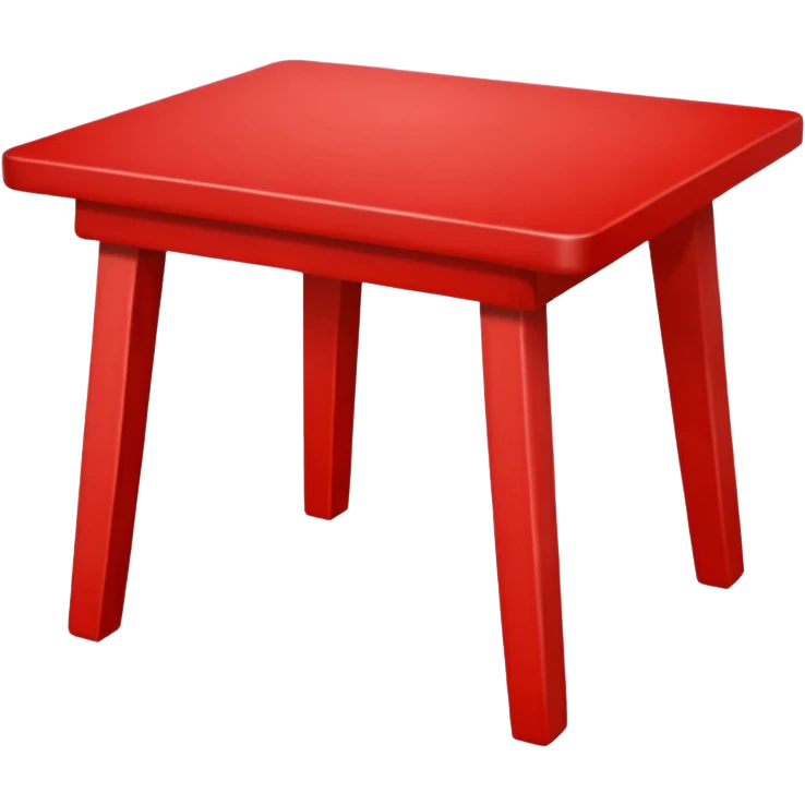 Red table emoji
