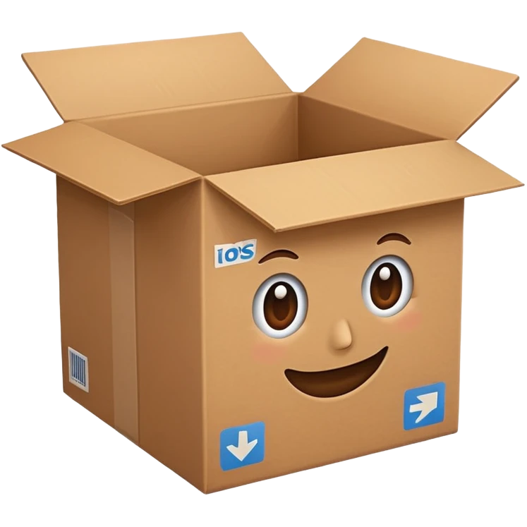 moving in box emoji