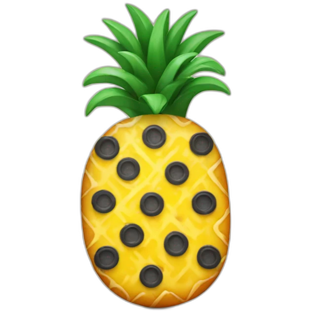 Pineapple pizza emoji
