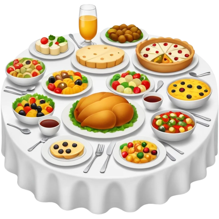 catered lunch emoji