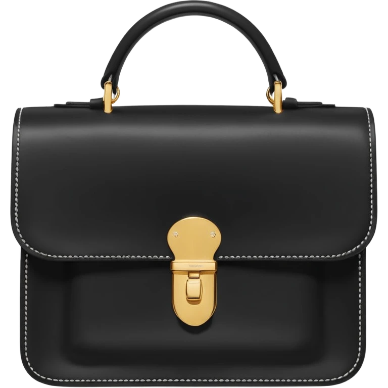 Black jacquemus le bambino bag emoji