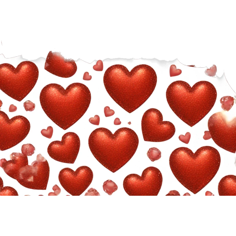 Red heart with sparkle emoji