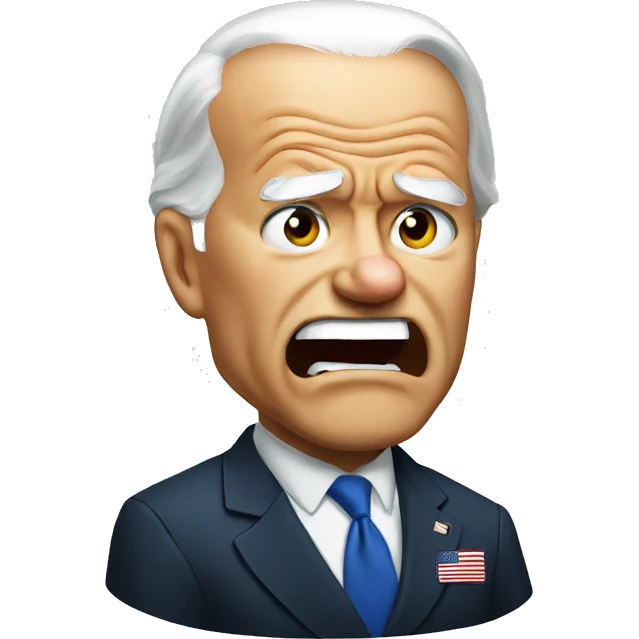 Angry Biden emoji