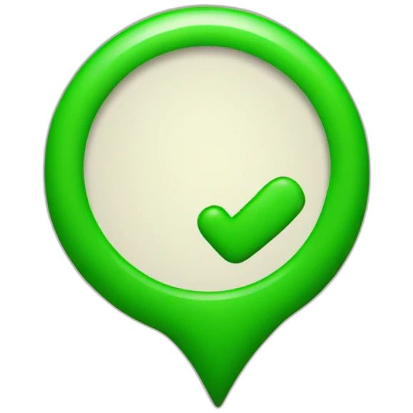 Whatsapp Green tick emoji