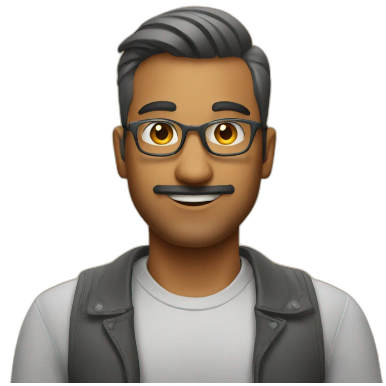 Om patel ui ux designer emoji