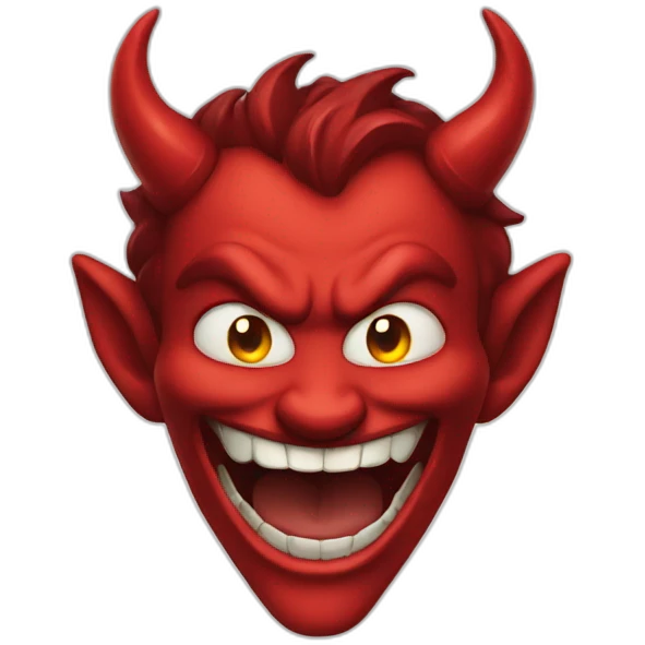 devil smiling emoji