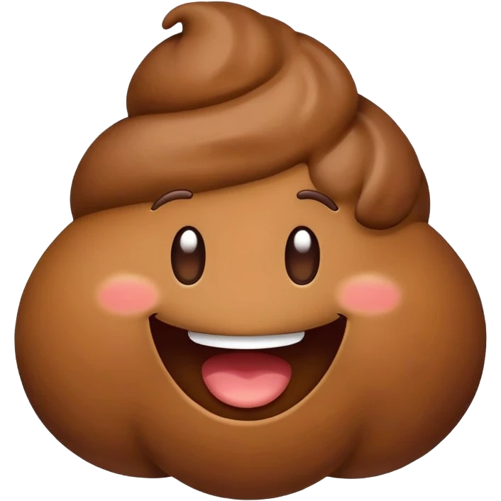 happy poop emoji, smiling emoji