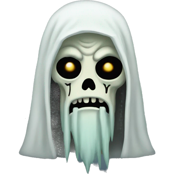the lich adventure time emoji, sad face emoji