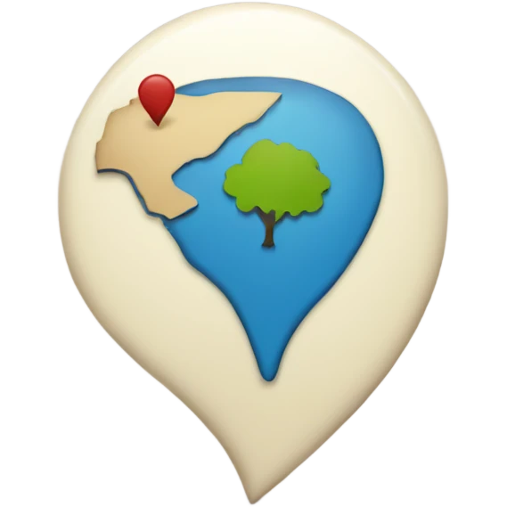 map pin emoji