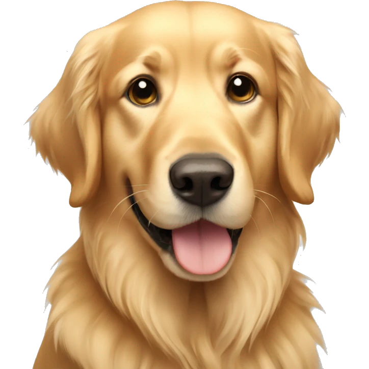 Golden retriever emoji