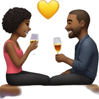 couple date in concert emoji