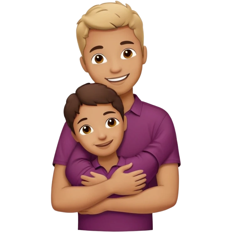 a smiling mulberry huging emoji