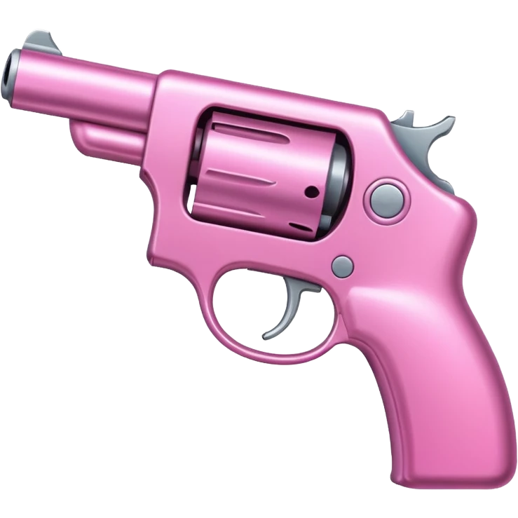 Pink gun emoji