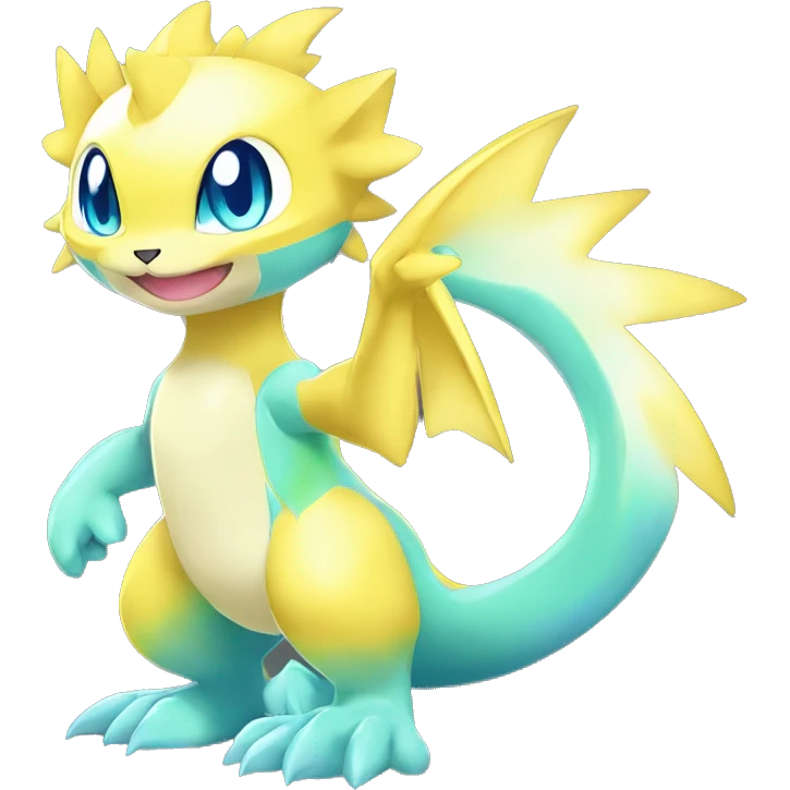 Batch of Shiny Colorful Sparkle-Fakémon-Pokémon-Adoptables Full Body emoji