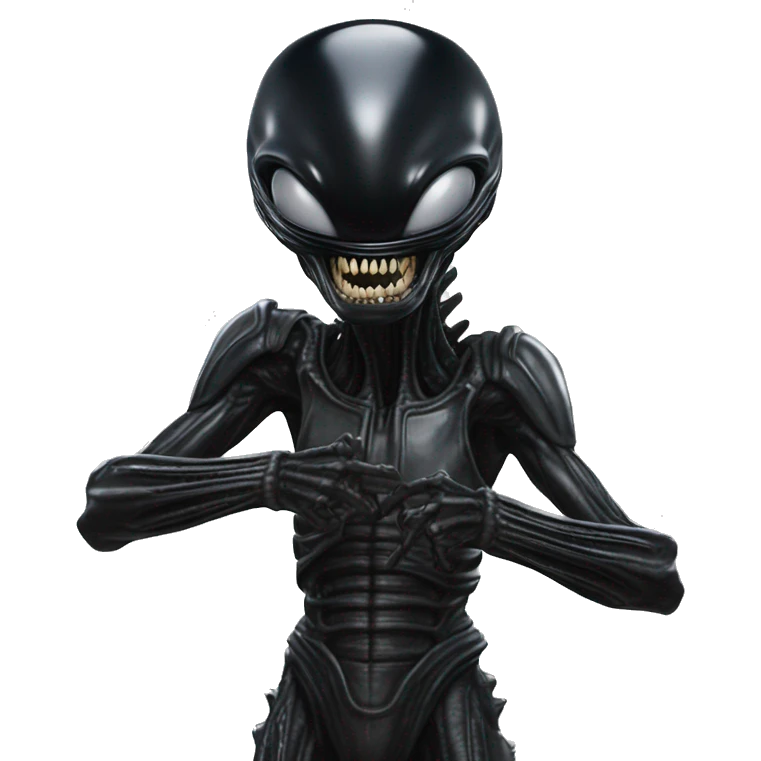 Xenomorph thumbs down emoji