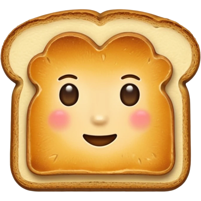 toast sans visage emoji
