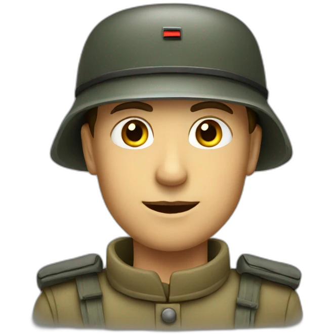 German soldier emoji