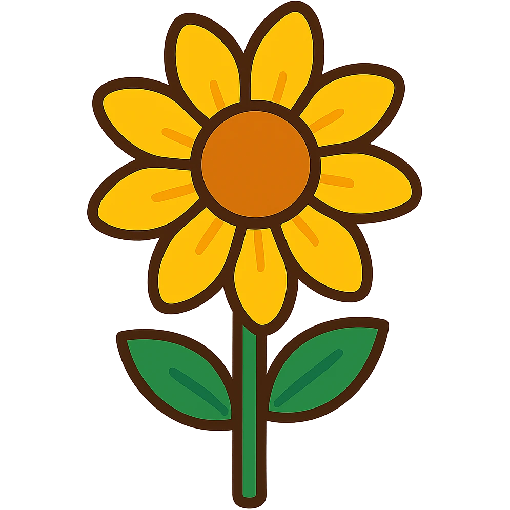 yellow flower emoji