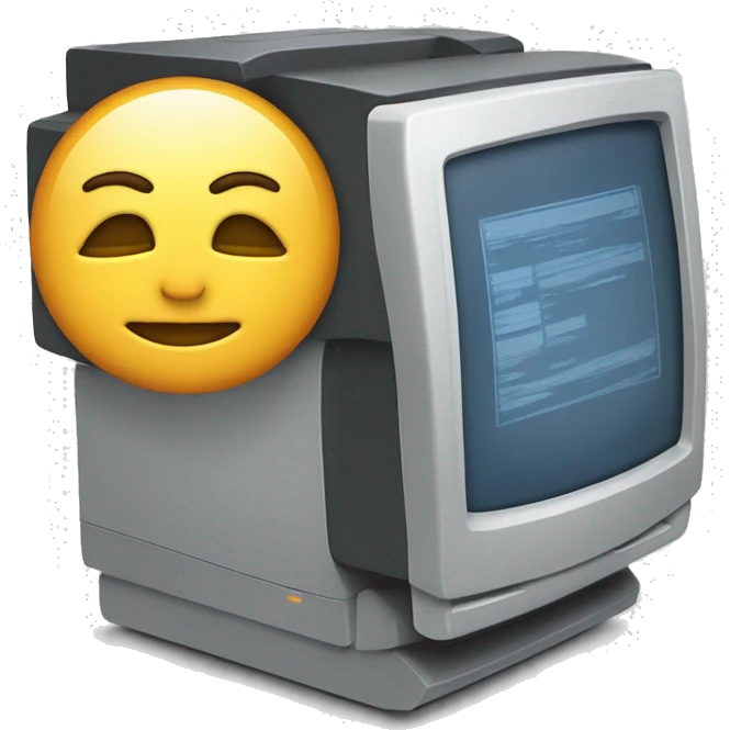 Computer verursacht Verzweiflung  emoji