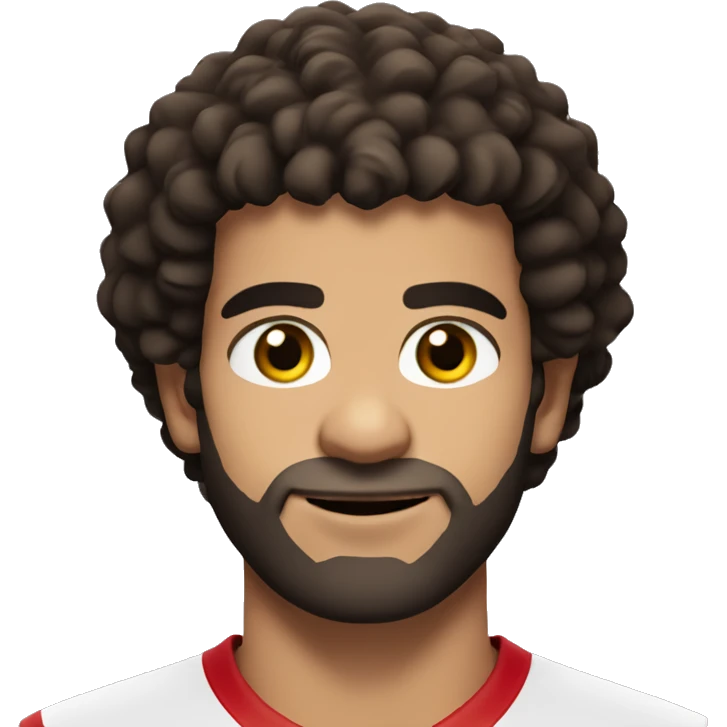 Mohamed Salah natural face emoji