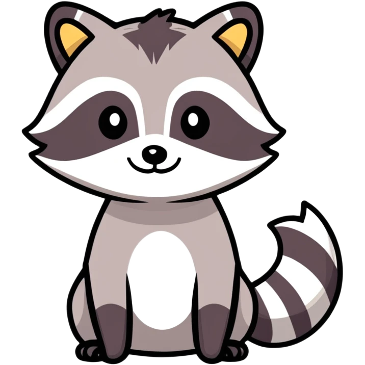 Racoon emoji