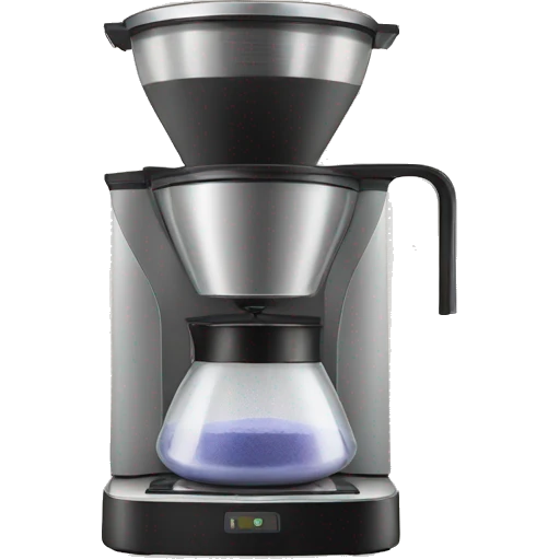 Coffee maker filter emoji